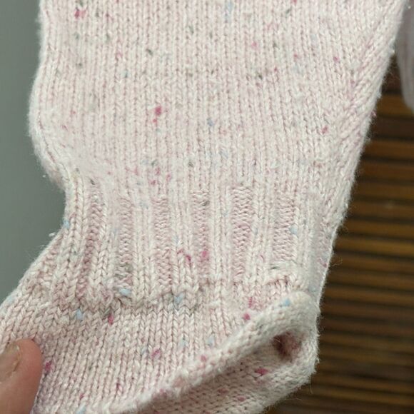 Vintage Big Dogs Embroidered Puppy Dog Turtle Neck Sweater Powder Pink Size L - Picture 8 of 10